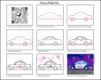 Easy How to Draw a Police Car Tutorial Video and Coloring Page