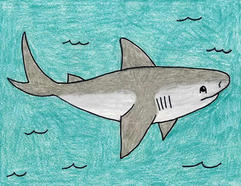 Draw a Shark.jpg — Activity Craft Holidays, Kids, Tips
