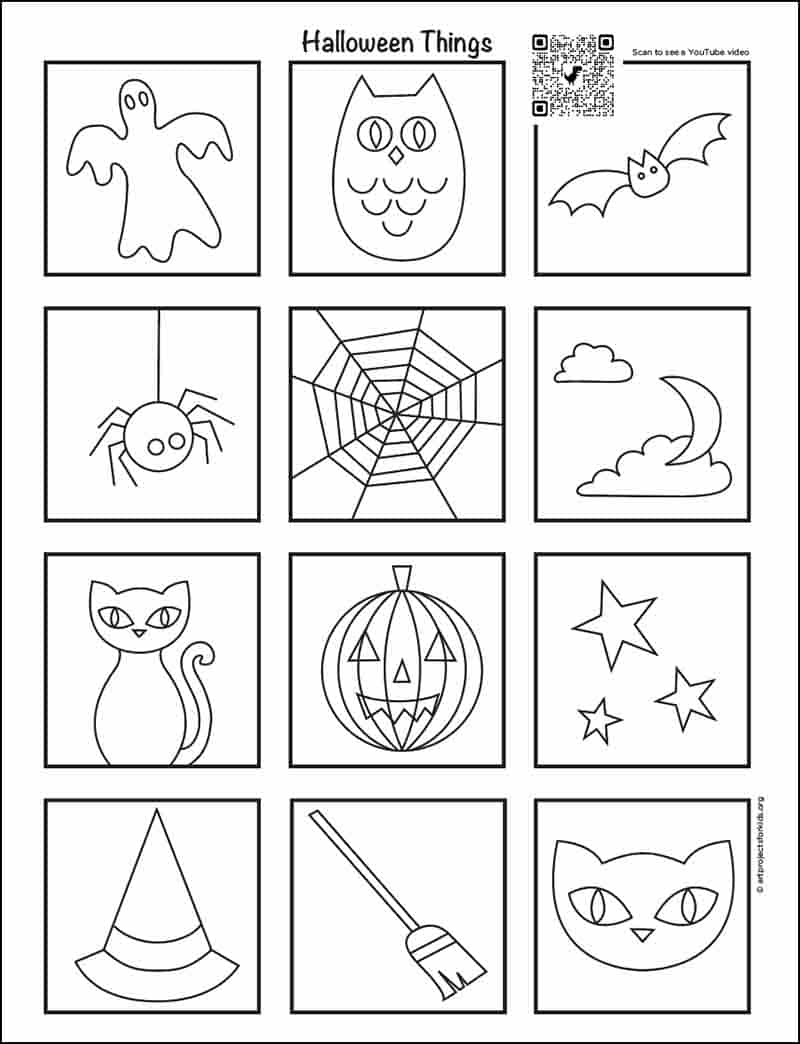 halloween drawing ideas