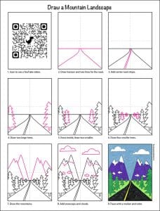 How to Draw Landscapes in Perspective Tutorial Video