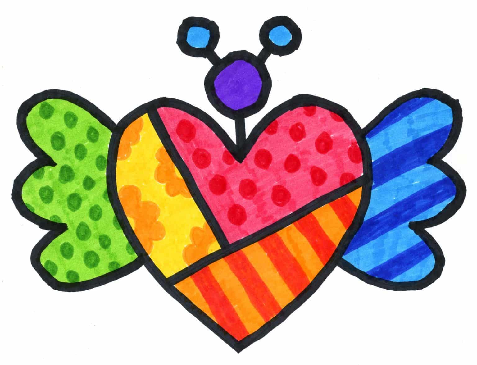 How to Draw Valentine’s Day Stuff: Easy Step-by-Step Art Lesson for Kids