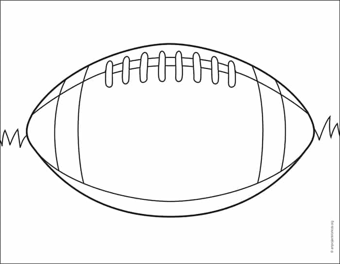 Football Coloring Page — Activity Craft Holidays, Kids, Tips