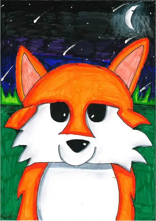 Build-a-Fox Craft for Kids with Free Printable Fox Templates – Simple Mom  Project