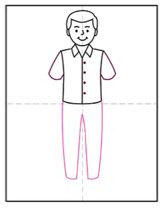 FREE! - Man Walking Colouring | Colouring Sheets - Twinkl