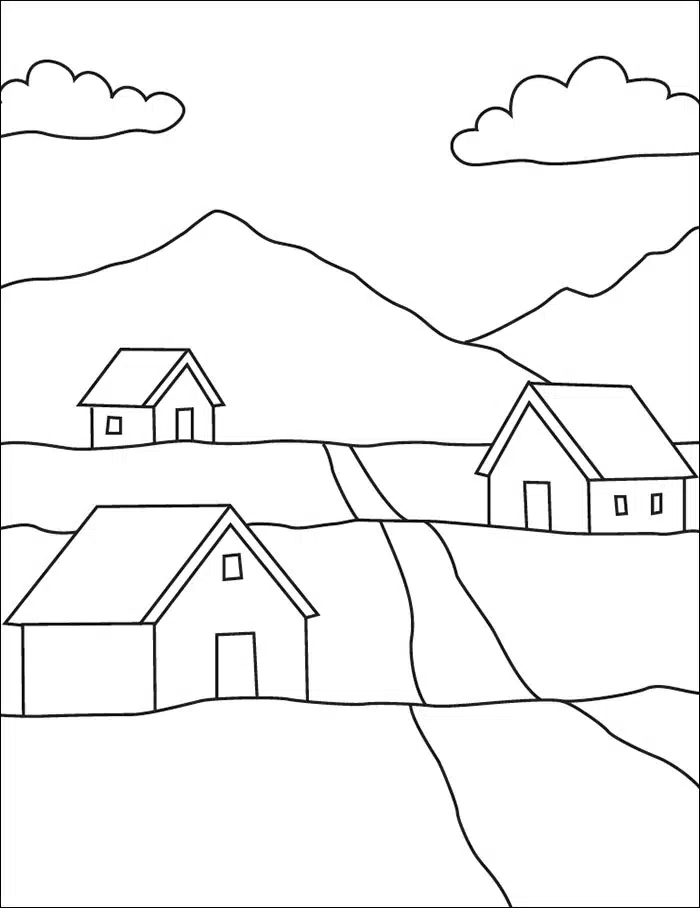 tepid-lion425: kids drawing scenery