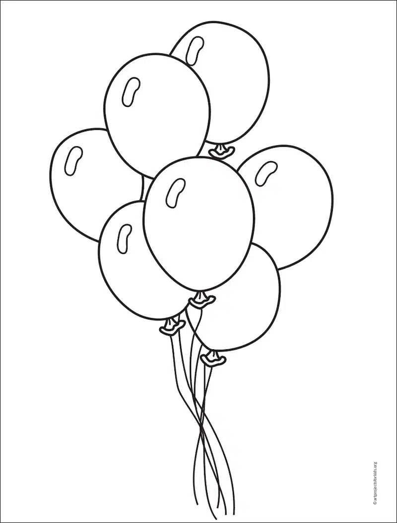 Wrapped Gift Box And Balloons Celebration Birthday Vector Illustration  Sketch Royalty Free SVG, Cliparts, Vectors, and Stock Illustration. Image  104533021.