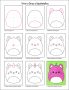 Easy How to Draw a Squishmallow Tutorial Video & Coloring Page
