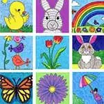 Spring Drawing for Kids