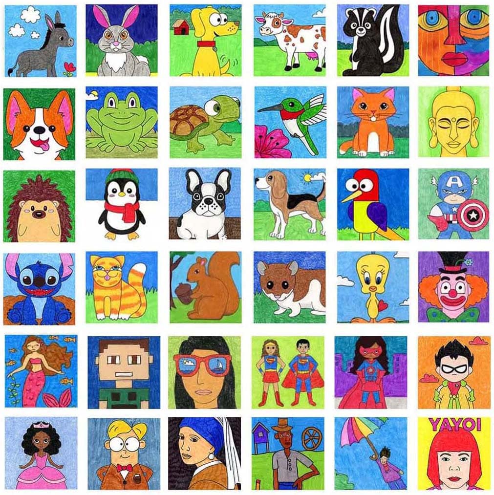 Drawing Ideas For Kids Cool Easy Drawings