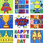 Father’s Day Drawing for Kids