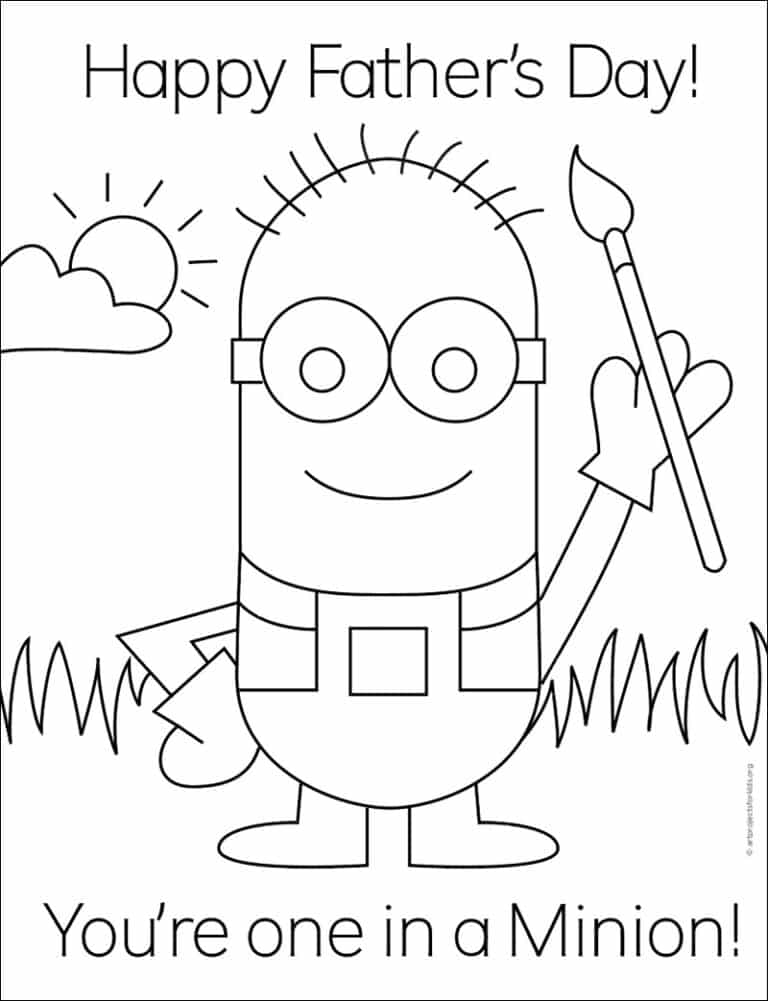 Fathers-Day-Idea-Coloring-Page
