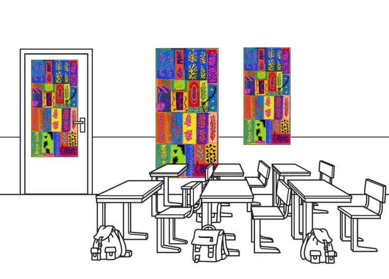 Ode to Matisse Mural - Image 2
