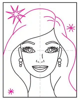 Easy Barbie Drawing Step By Step Factory Sale - menntakvika.hi.is 1705496945