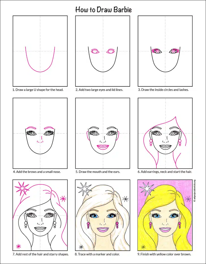 barbie drawing • ShareChat Photos and Videos