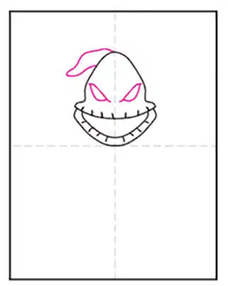 How to Draw Oggie Boogie from Nightmare before Christmas