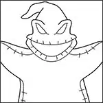 How to Draw Oggie Boogie from Nightmare before Christmas