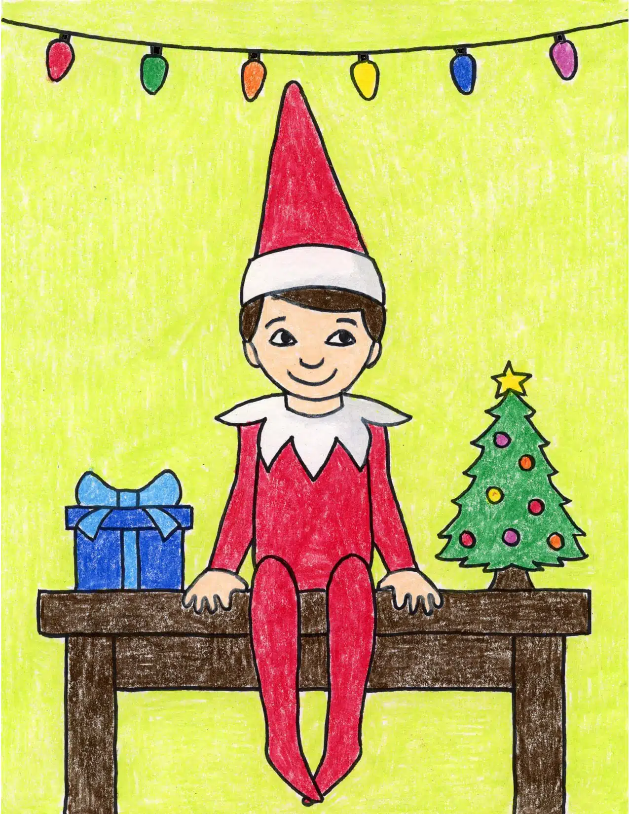 Christmas Card drawing for 2015