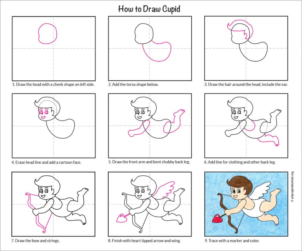 A preview of the step by step Cupid tutorial, available as a free download.