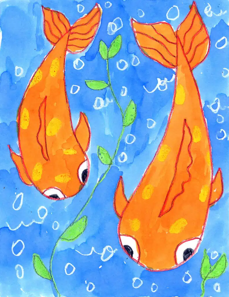Here's an easy step-by-step how to paint a Koi Fish and Koi Fish coloring page. Stop by and download yours for free.
