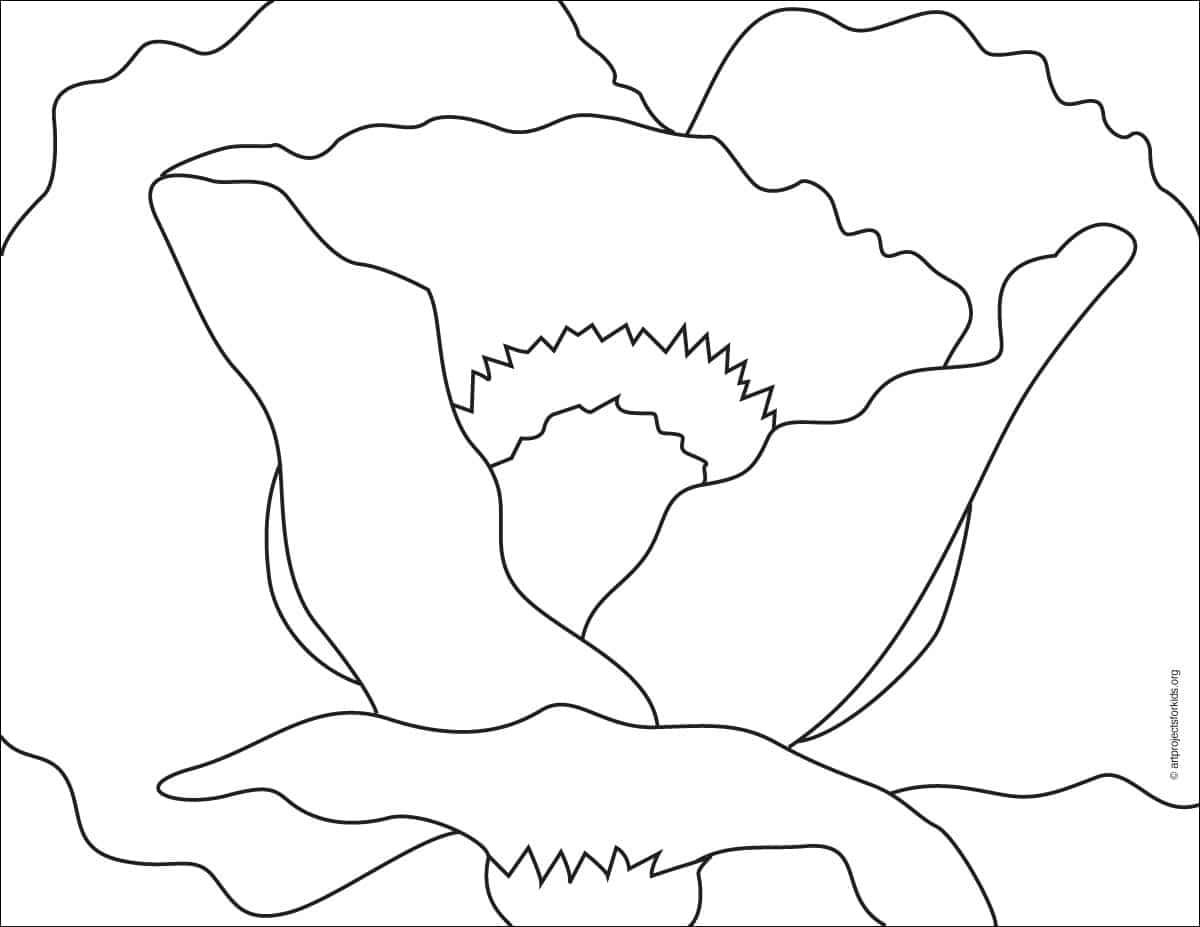 Georgia O’Keeffe Coloring Page: Free Printable Sheets for Kids