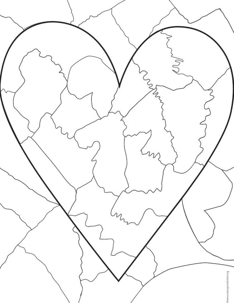 Jim Dine Coloring Page: Free Printable Sheets for Kids