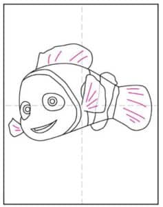 How to Draw Nemo: Easy Step-by-Step Art Lesson for Kids