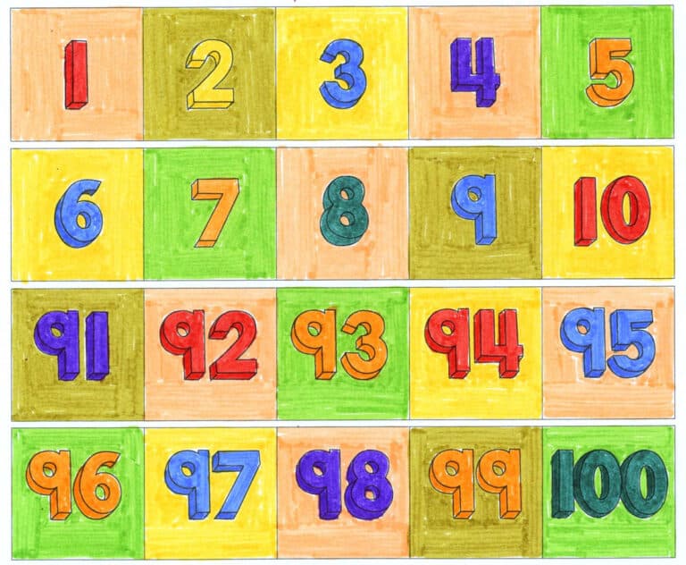 100th-Day-of-School-Art-Project