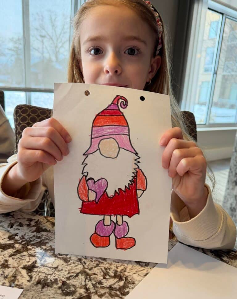 Tessa’s Valentine Gnome