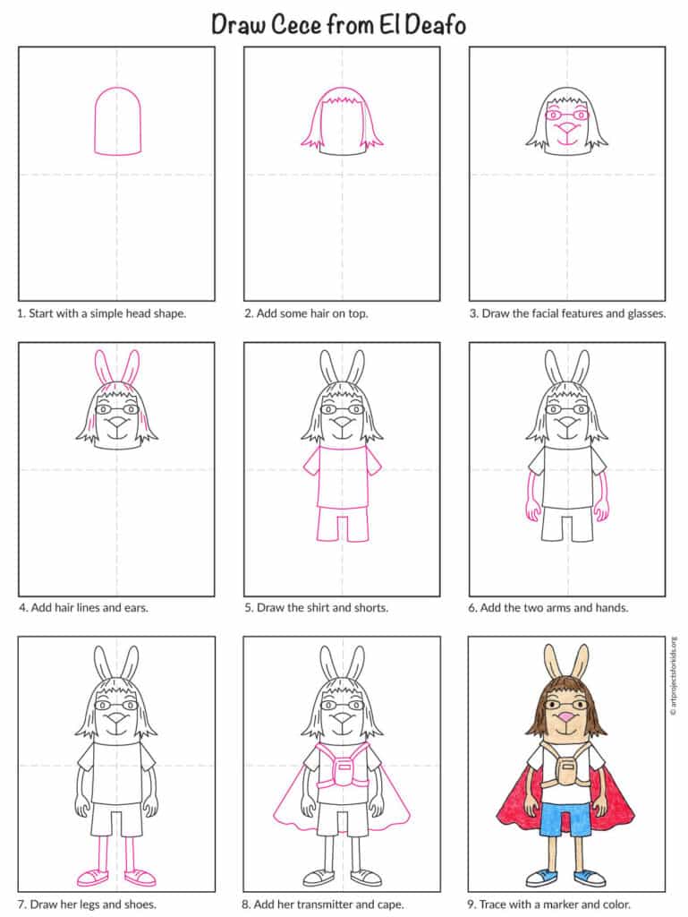 How to Draw Cece diagram — Activity Craft Holidays, Kids, Tips