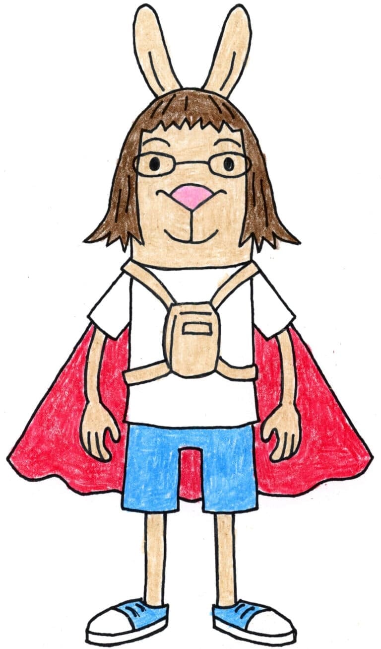 How to Draw Cece from El Deafo: Easy Step-by-Step Art Lesson for Kids