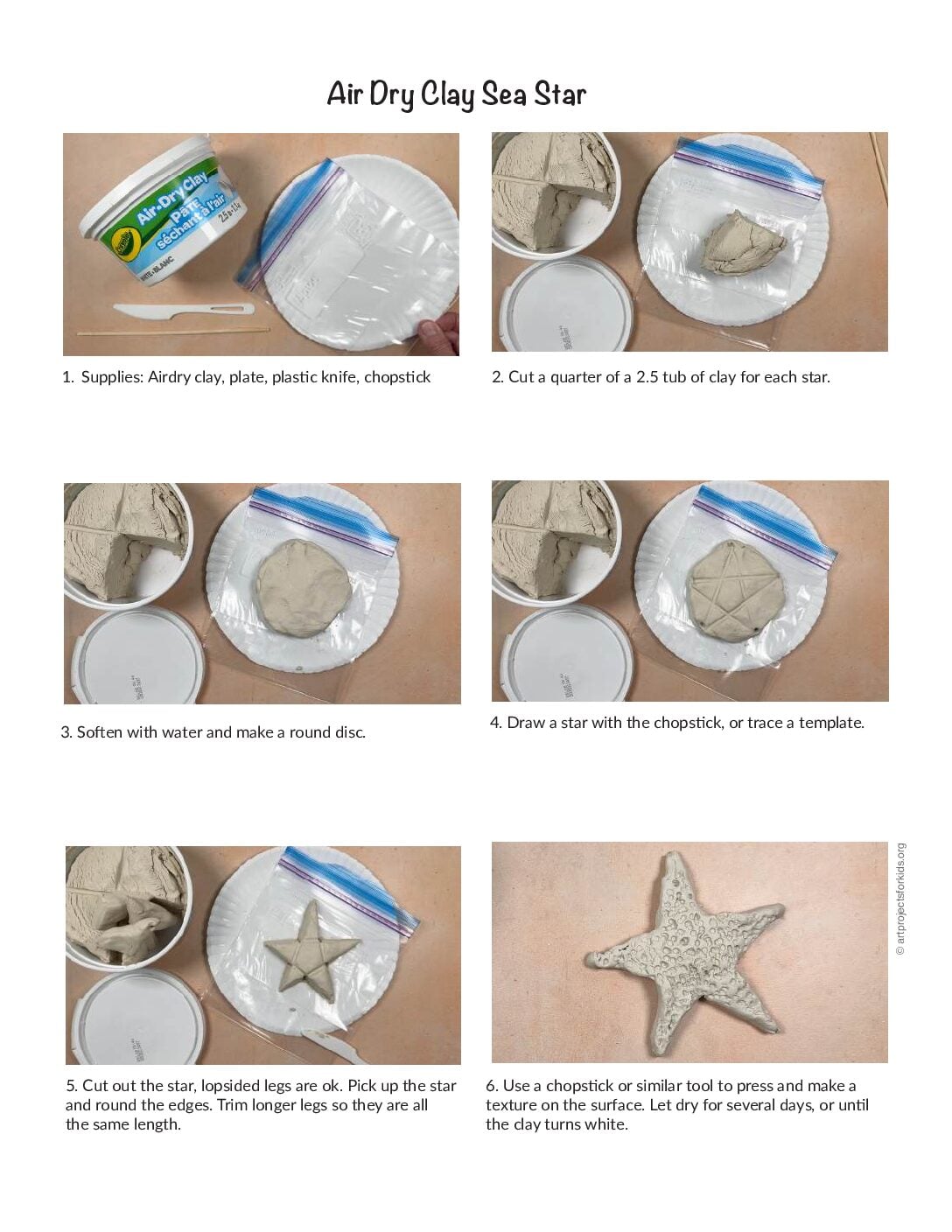 Clay Sea Star