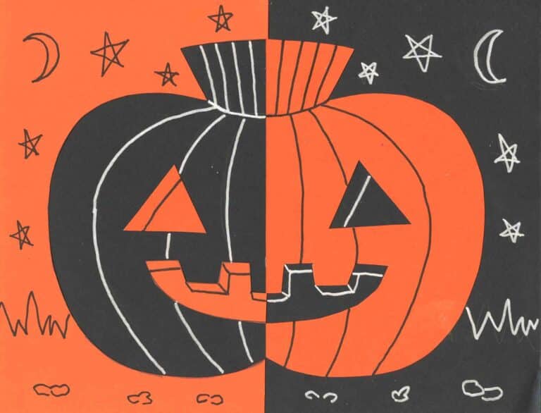 Mini Sneak Preview: 🎃 Symmetrical Pumpkin Collage