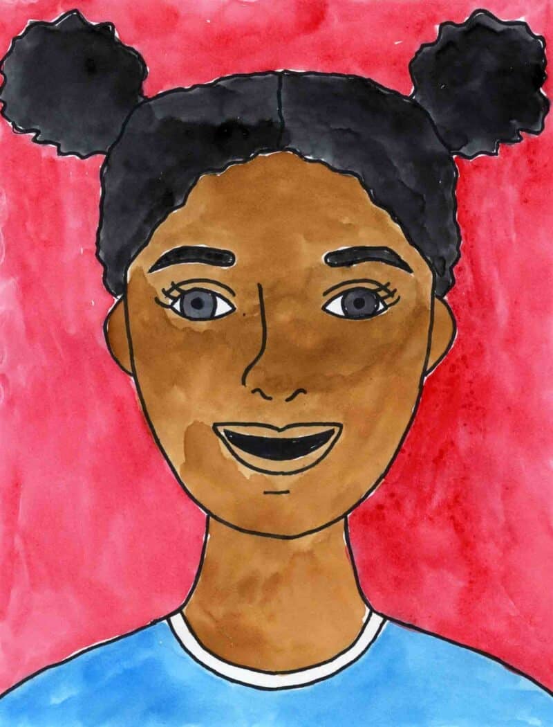 An MLK Inspired Art Project: Open-and-Go Self-Portrait Pack - Image 6