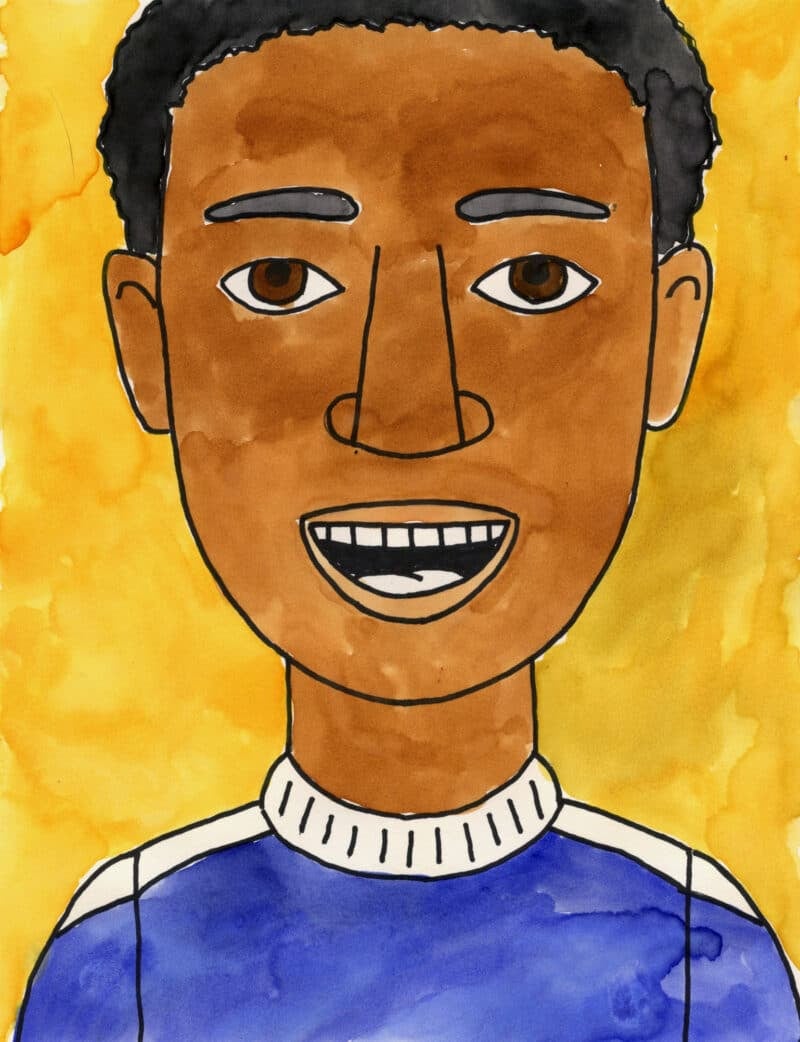 An MLK Inspired Art Project: Open-and-Go Self-Portrait Pack - Image 7