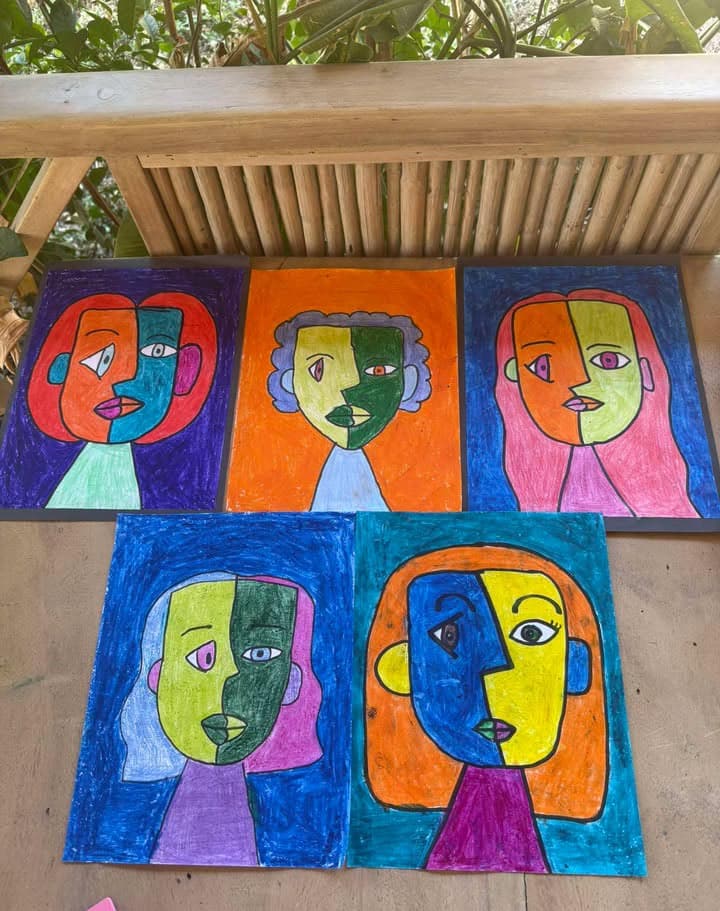 Simple Cubism Art For Kids Simple Cubism Art For Kids