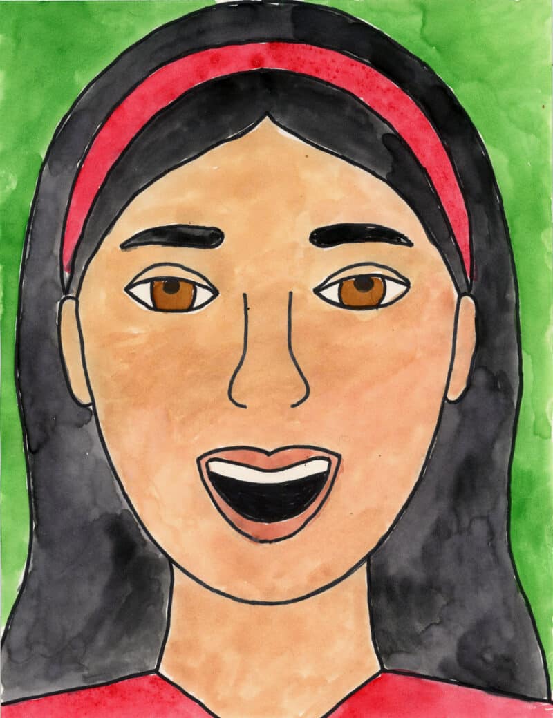 An MLK Inspired Art Project: Open-and-Go Self-Portrait Pack - Image 9