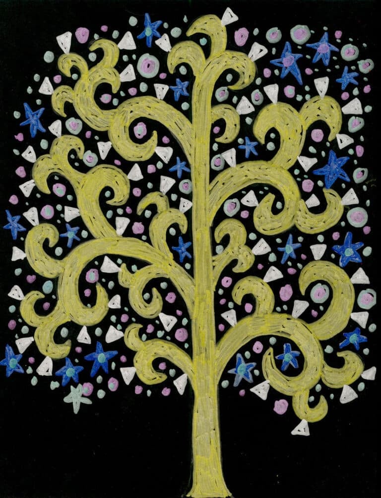 Easy How to Draw like Gustav Klimt Tutorial