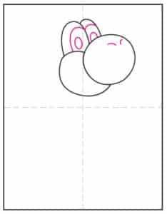 Yoshi Pattern Drawing Yoshi Drawing: Easy Step-by-Step Art Lesson for Kids