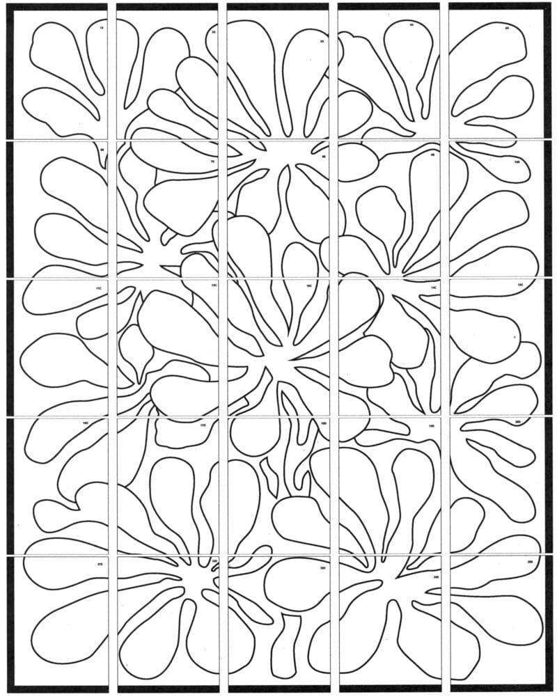 Henri Matisse Paper Flowers Collage Lesson: Collaborative Art Mural for Elementary - Image 4