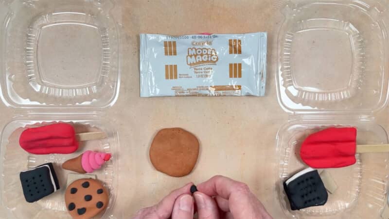 Model Magic Food Magnets Easy Model Magic Ideas: How to Make Miniature Food Sculptures
