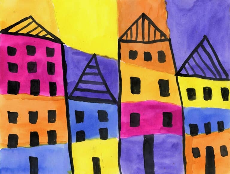 Ton Schulten Cityscapes: Easy Step-by-Step Landscape Painting for Kids
